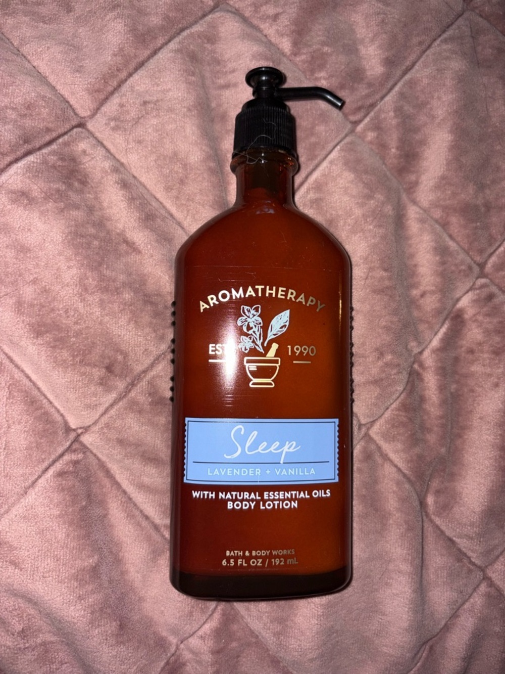 Bath & Body Works Aromatherapy Sleep Lavender + Vanilla Body Lotion